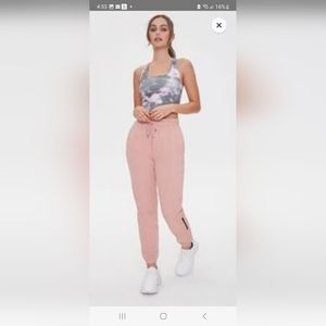 French terry drawstring  jogger